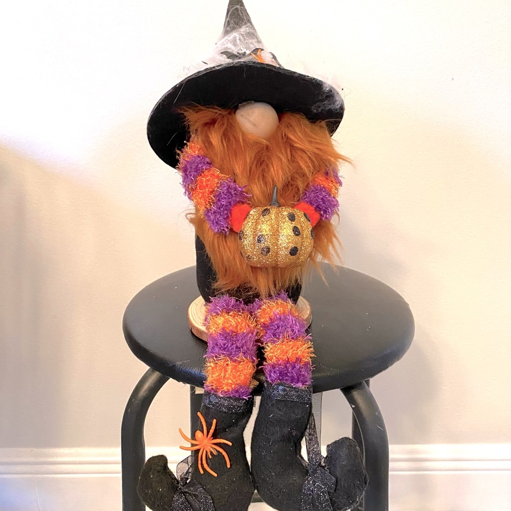 🎃Halloween🎃 Sitting Witch Gnome